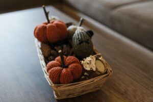 Halloween entryway decor